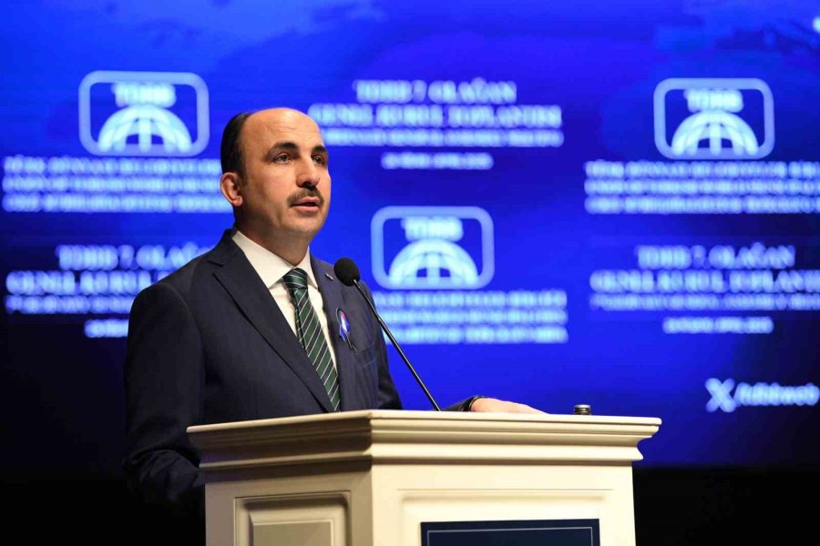 Tdbb Başkanı Altay: "türk Dünyasında İhtiyaç Duyan Tüm Üye Ve Kardeş Şehirlerin Yanında Olmayı, Zulme Karşı Dimdik Durmayı Sürdüreceğiz"