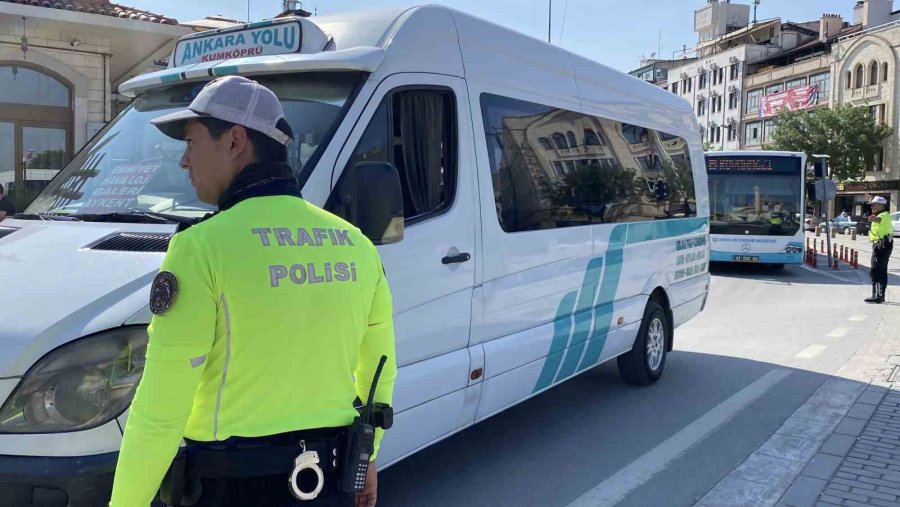 Konya’da Bayram Boyunca Trafik Denetimleri Devam Edecek