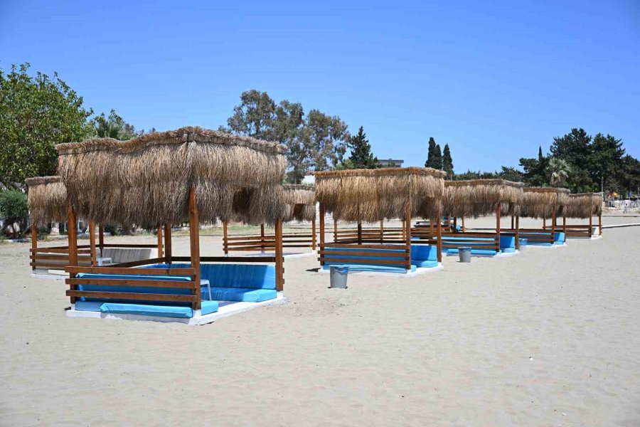Mersin’in Halk Plajları Yaza Hazır