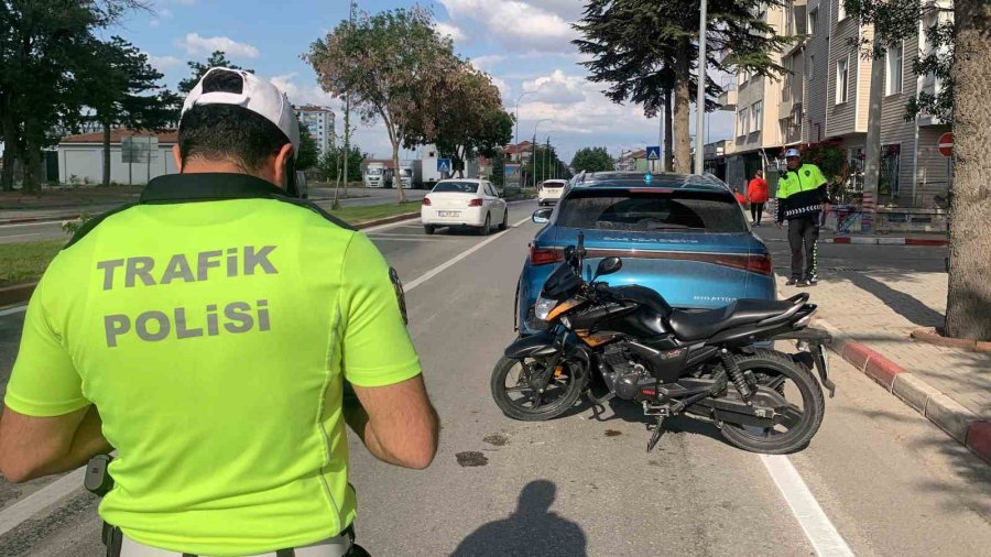 Karaman’da Motosiklet Kazası: 1 Yaralı