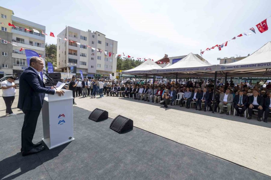 Gülnar’ın Su Sorunu Ilısu İçme Suyu Hattı İle Çözüldü