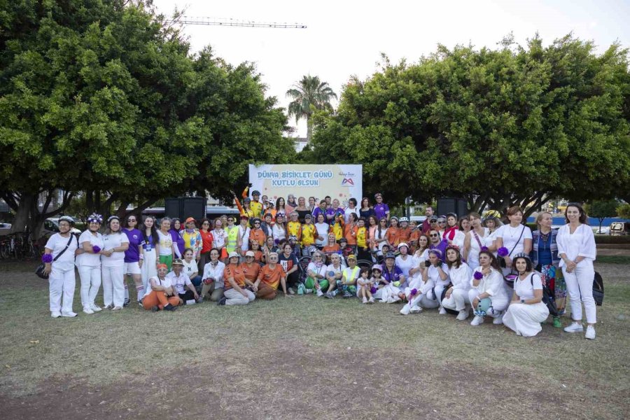 Mersin’de ‘dünya Bisiklet Günü’ Etkinliği