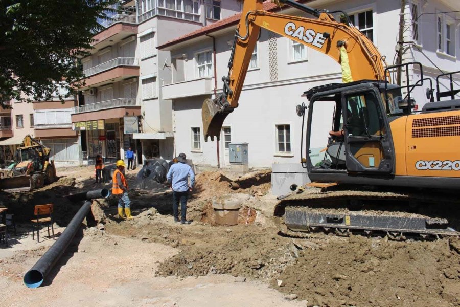 Asat’tan Elmalı’ya Altyapı Takviyesi