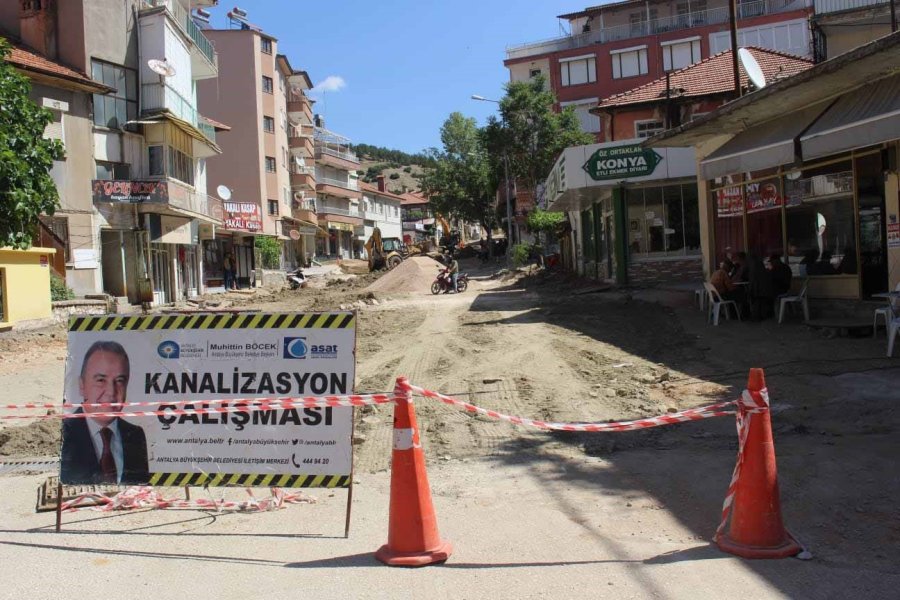 Asat’tan Elmalı’ya Altyapı Takviyesi