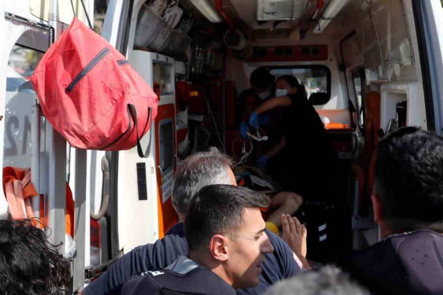 Sub Yapan Genç Boğulma Tehlikesi Geçirdi, Yardımına Deniz Polisi Yetişti