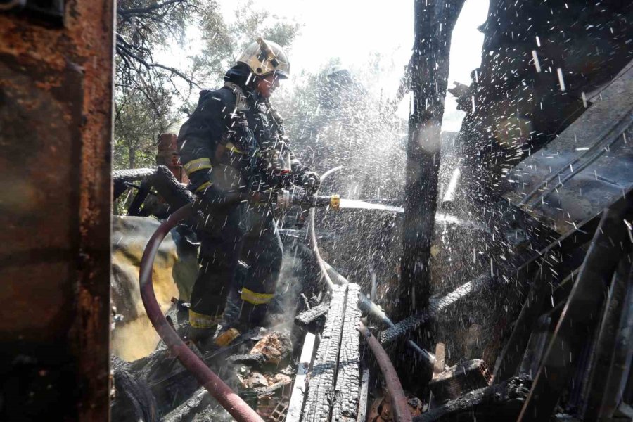 Antalya’da Mangal Keyfi Kabusa Dönüyordu