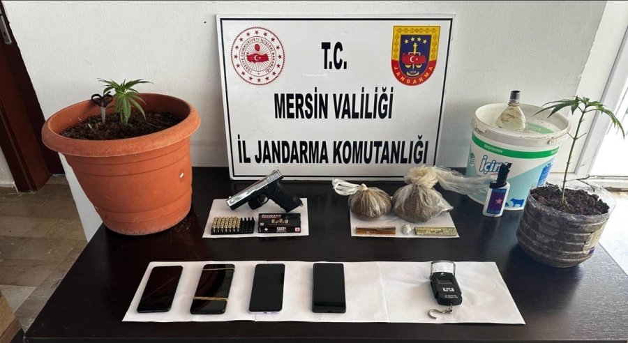 Mersin’de Uyuşturucu Operasyonu: 4 Şüpheli Yakalandı