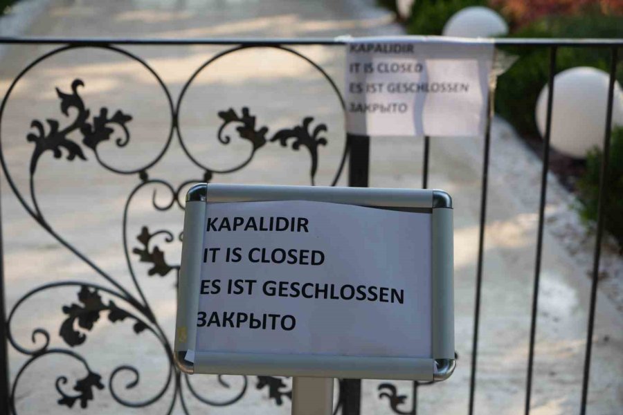 Mermerli Plajı Tadilat Nedeniyle Kapatıldı