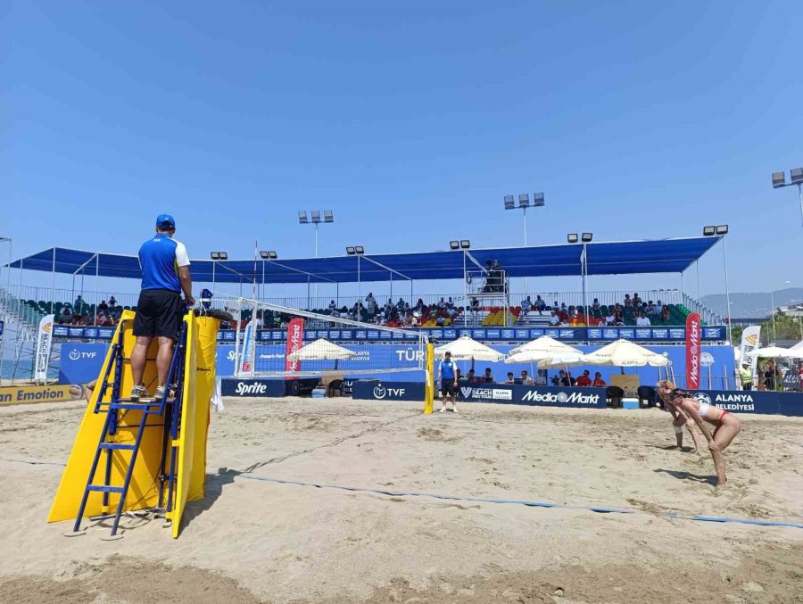 Dünya Plaj Voleybolu Pro Tur’un Alanya Etabı Başladı