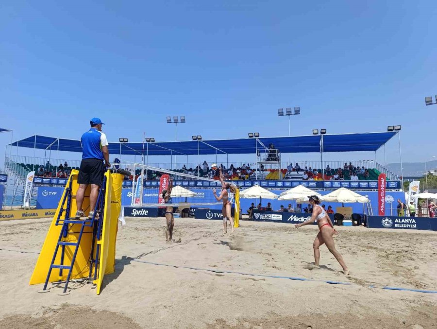 Dünya Plaj Voleybolu Pro Tur’un Alanya Etabı Başladı