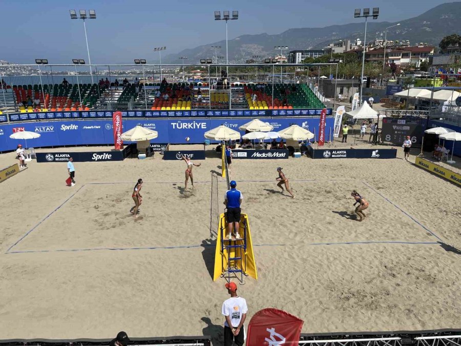 Dünya Plaj Voleybolu Pro Tur’un Alanya Etabı Başladı