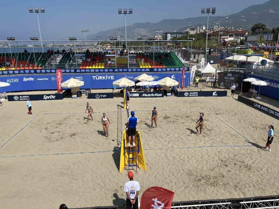 Dünya Plaj Voleybolu Pro Tur’un Alanya Etabı Başladı