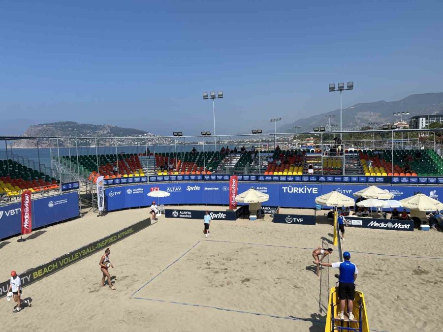 Dünya Plaj Voleybolu Pro Tur’un Alanya Etabı Başladı