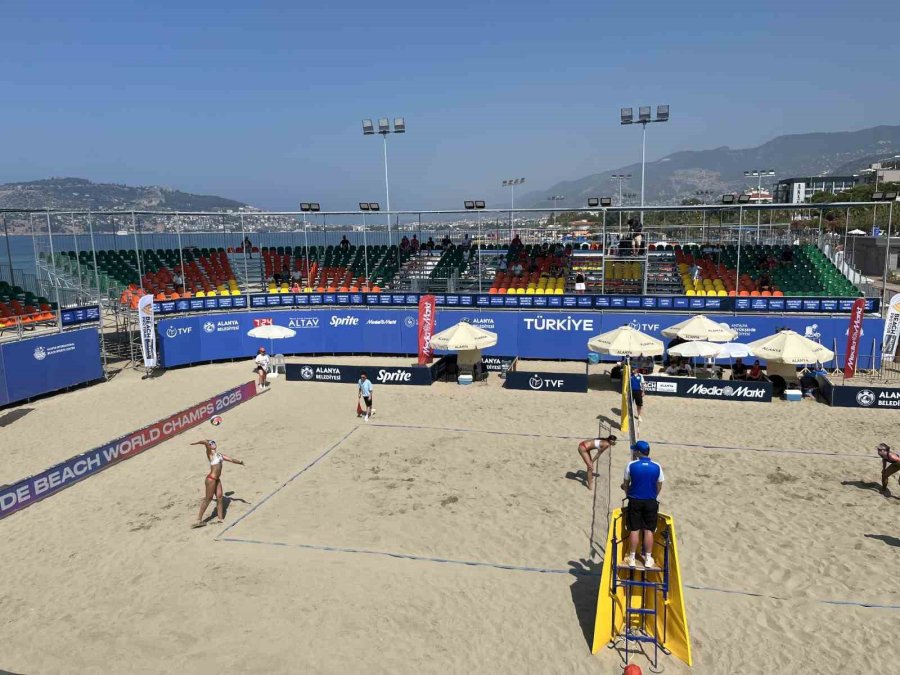 Dünya Plaj Voleybolu Pro Tur’un Alanya Etabı Başladı