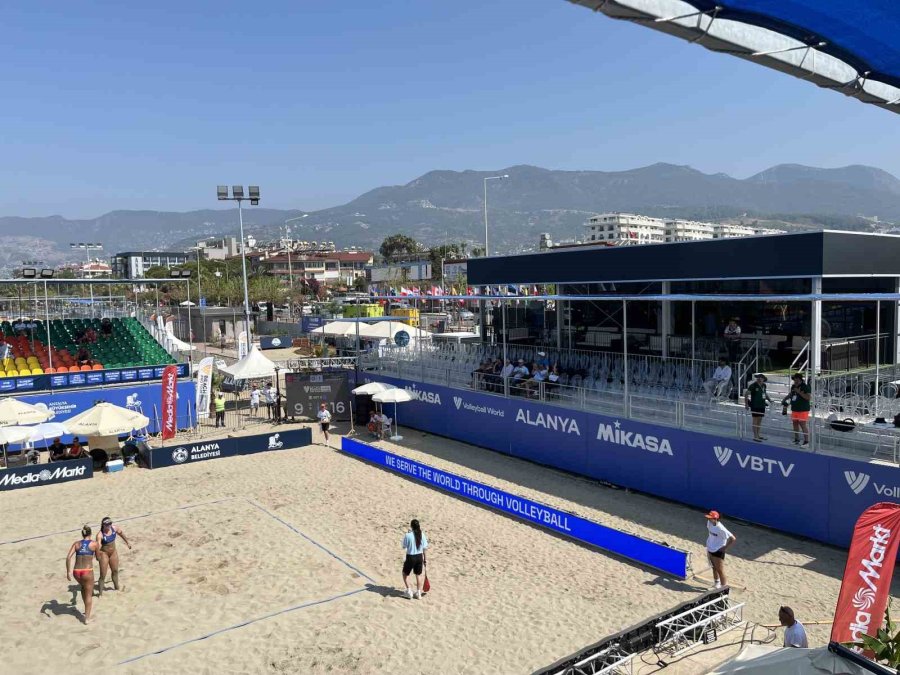 Dünya Plaj Voleybolu Pro Tur’un Alanya Etabı Başladı