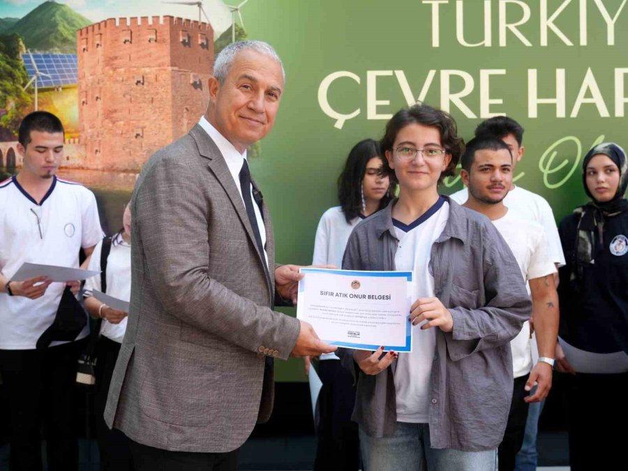 Alanya’da Çevreci Ödüller Sahiplerini Buldu
