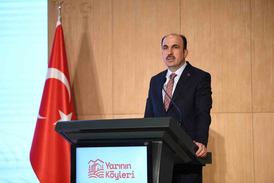 "yarının Köyleri Projesi" Protokolü İmza Töreni Düzenlendi