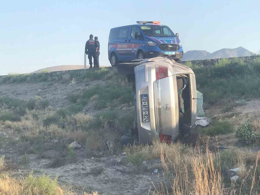 Konya’da Otomobil Takla Attı: 3 Yaralı