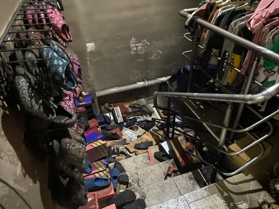 Konya’da İş Yerinin Bodrumunda Yangın