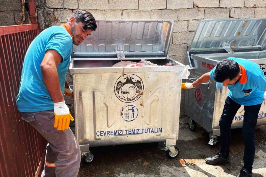 Bayramda Tatilciler Alanya’ya 5 Bin Ton Atık Bıraktı