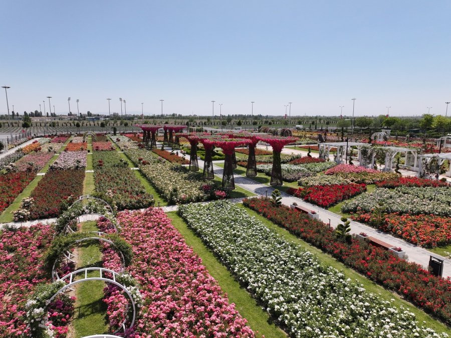 Karatay Mevlana Gül Parkı Kapılarını Açtı