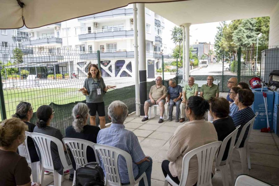 Mersin’de Yaşlılara Doğru Solunumun Önemi Anlatıldı