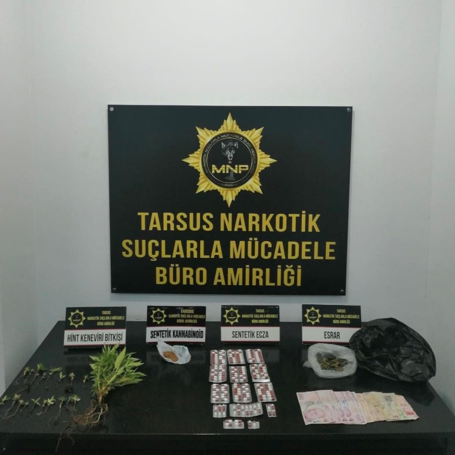 Mersin’de Uyuşturucu İle Mücadele: 49 Şüpheli Tutuklandı