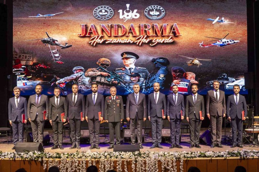 Mersin’de Jandarma Teşkilatı’nın 186. Yılı Törenle Kutlandı