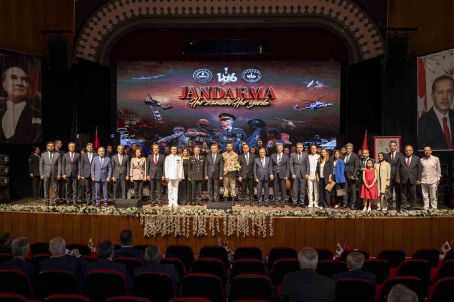 Mersin’de Jandarma Teşkilatı’nın 186. Yılı Törenle Kutlandı