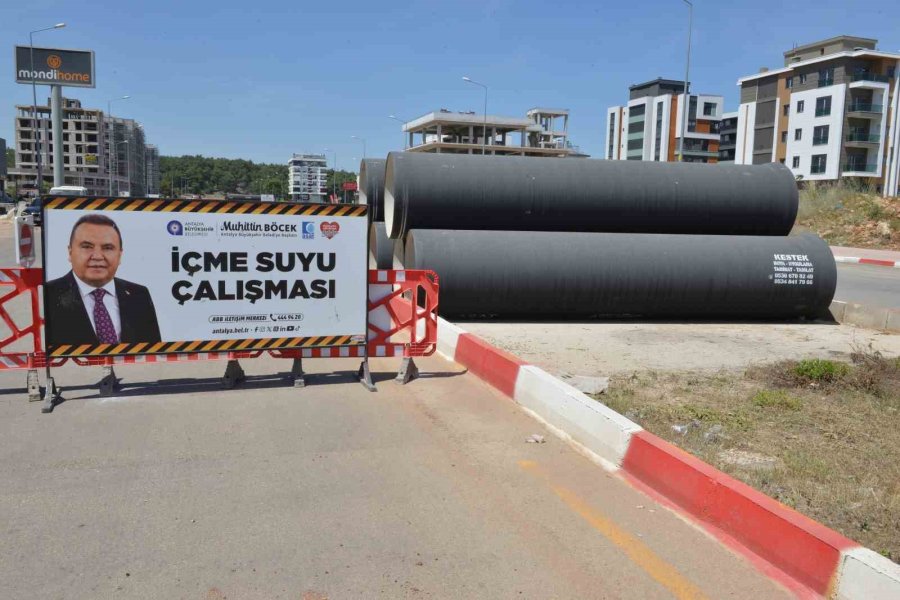 Antalya’nın Su Altyapısına 1 Milyar 250 Milyon Liralık Yatırım