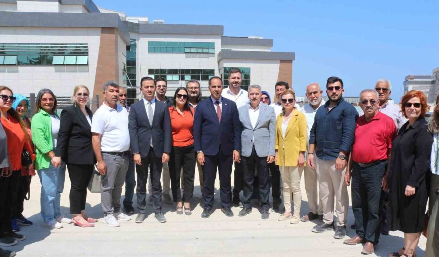 Kıratlı: "mezitli Devlet Hastanesi Yıl Sonunda Hizmete Girecek"