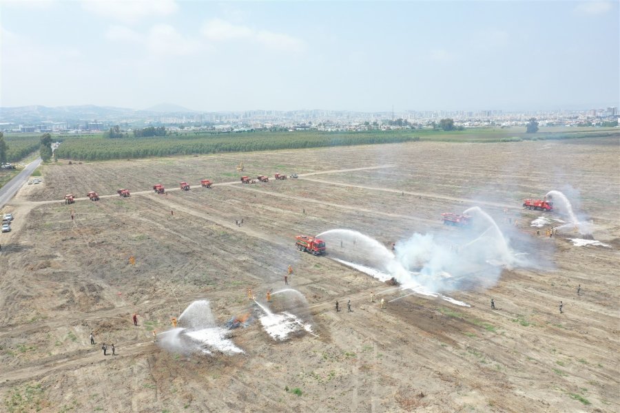 Mersin’de Orman Yangınlarına Karşı İşbaşı Eğitimleri Tamamlandı