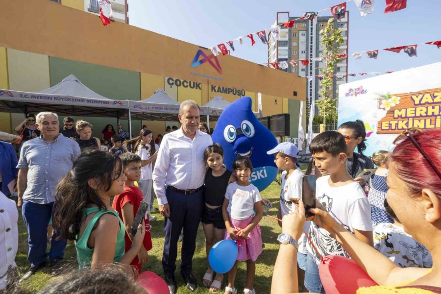 Başkan Seçer Çocuklarla Bir Araya Geldi