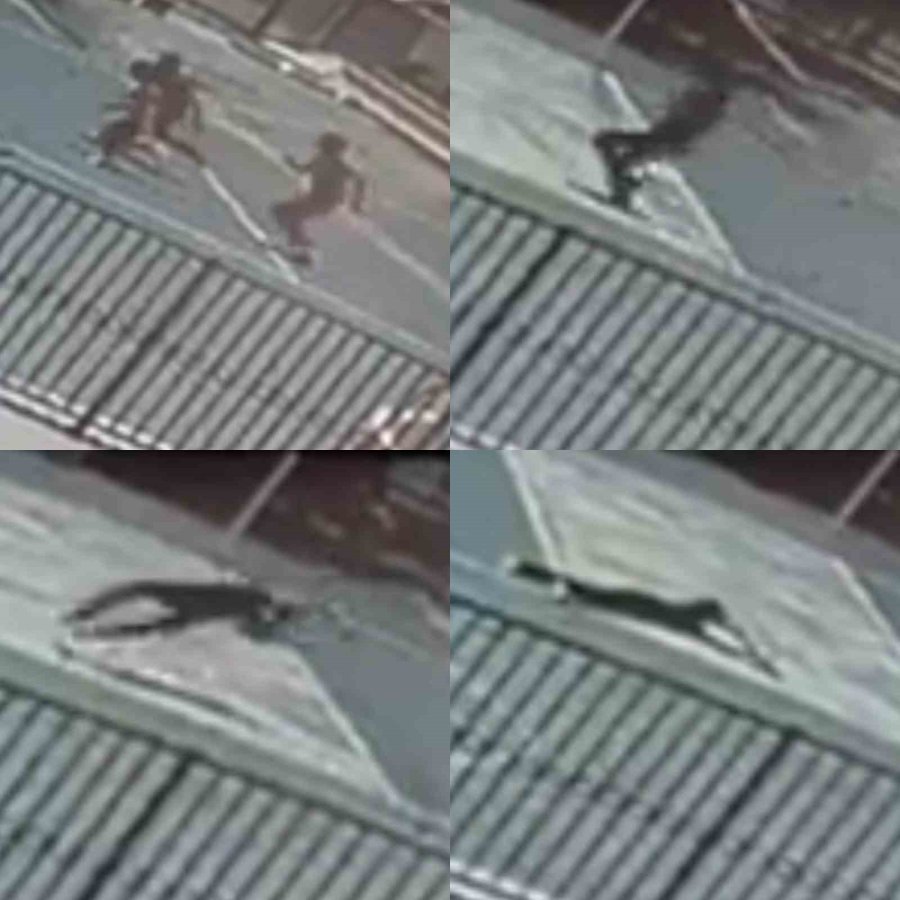 Voleybol Filesine Takılan Öğrenci Ölümden Döndü: O Anlar Kamerada