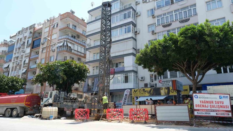 Kepez’e 50 Milyon Tl’lik Yağmur Suyu Yatırımı