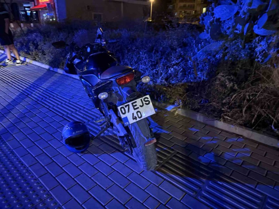 Gazipaşa’da Motosiklet Kazası: 1 Kişi Yaralandı