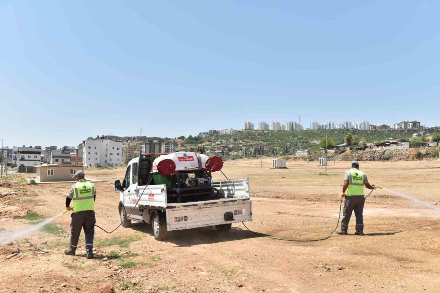 Kepez’de Kurban Bayramı Sonrası Temizlik Ve Dezenfekte Çalışması