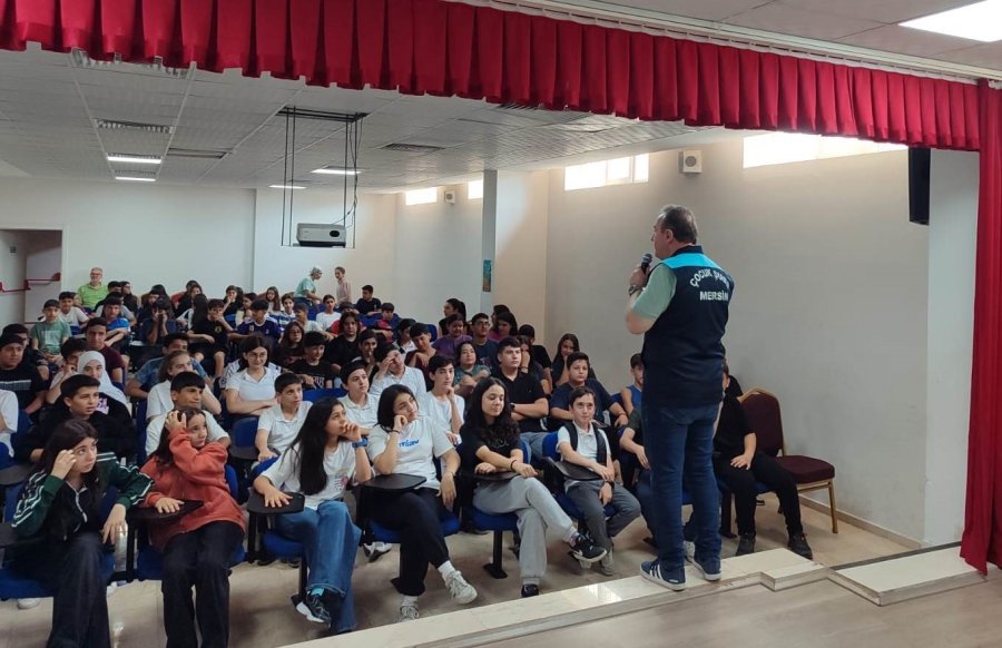 Mersin’de Çocuklara Güvenlik Ve Bilinçlendirme Eğitimi