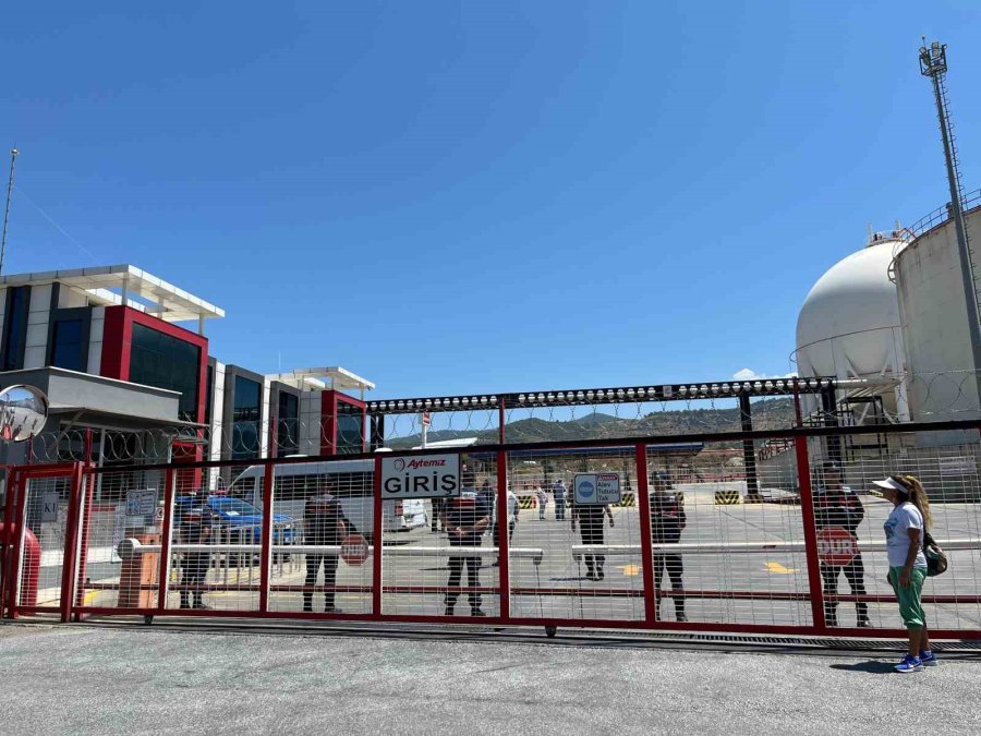 Aytemiz Alanya Akaryakıt Depolama Tesisine Tepki