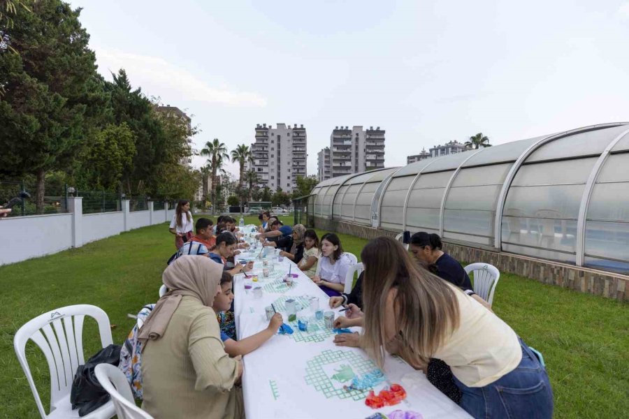 Mersin’de Özel Çocuklar Ve Anneleri Seramik Kursunda Buluşuyor
