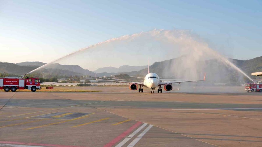 Slovakya’dan Gazipaşa-alanya Havalimanı’na İlk Sefer Gerçekleştirildi