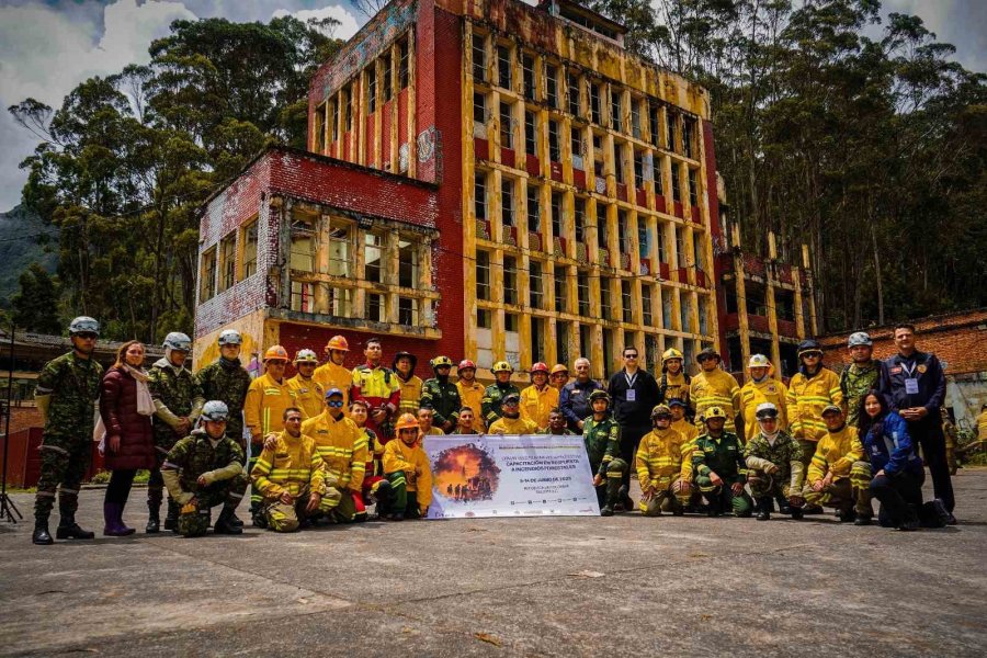 Konya İtfaiyesi Tika İş Birliğiyle Kolombiyalı İtfaiyecilere Eğitim Verdi