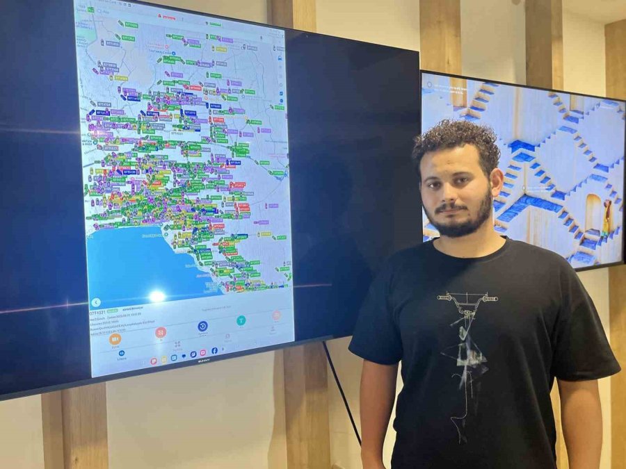 Antalya’da Taksilere Panik Butonu