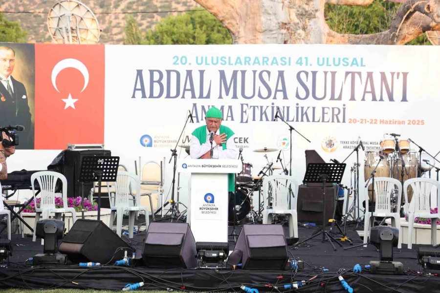 Abdal Musa Sultan Tekke’de Etkinliklerle Anıldı