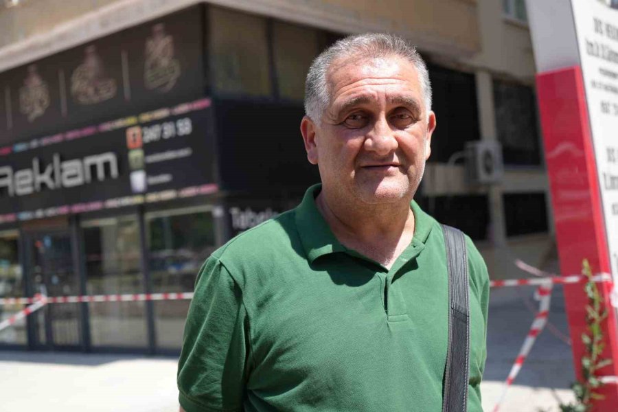 Antalya’da Zemin Kat Kolonu Patlayan 7 Katlı Bina Tahliye Edildi