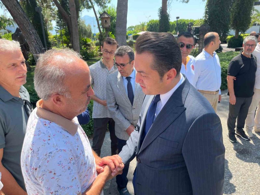 Alanya’nın Yeni Kaymakamı Öztürk Görevine Başladı