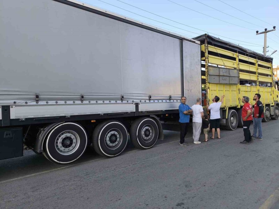 Gazipaşa’dan 31’inci Yardım Tırı Dualarla Yola Çıktı