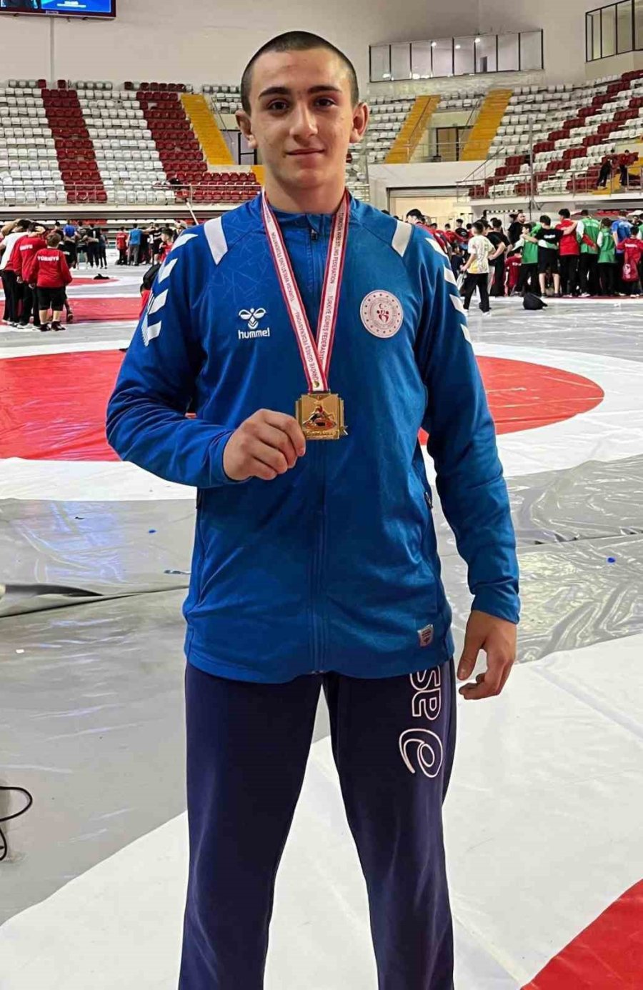 Korkuteli’nin Güreşçisi 78 Kiloda Türkiye Şampiyonu Oldu