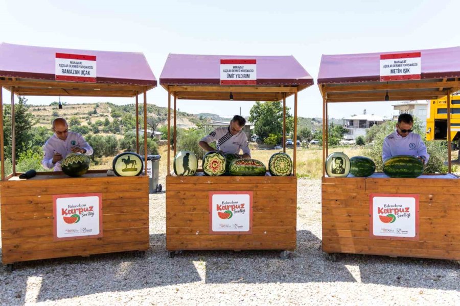 Manavgat’ta Belenobası Karpuz Şenliği Coşkuyla Kutlandı