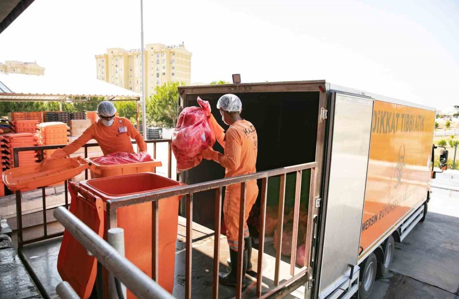 Mersin’de 6 Yılda 19 Bin Ton Tıbbi Atık Bertaraf Edildi